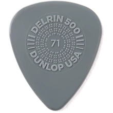 Медіатор Набор медиаторов DUNLOP 450P.71 Prime Grip Delrin 500 Player's Pack 0.71: Тип Медіатор