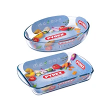 Набор форм для запекания Pyrex Essentials 2 пр. (912S958): Крышка Нет