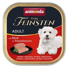 Вологий корм Vom Feinsten Adult with Beef + Turkey hearts для собак з яловичиною та індичими серцями 150 г ( 401772182612): Тип Влажный корм
