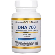 California Gold Nutrition DHA 700 Риб'ячий жир 1000 мг 30 капсул: Тип Омега 3