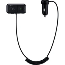 FM- модулятор Baseus T typed S-16 MP3 Black (CCMT000201): Производитель Baseus