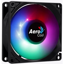 Кулер Aerocool Frost 8 FRGB Molex + 3P, 8CM PC FAN: Уровень шума, dB 28.3