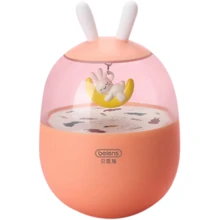 Неваляшка музична Beiens Зайчик на місяці Рожева (YZ15pink): Тип музична іграшка