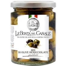 Микс оливок Le Bonta’ del Casale Dispac в масле 314 мл (8020454004081): Объем 314 мл