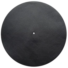 Audio Anatomy Slipmat Leather - Black - Diameter 295Mm - Thickness 1.5 mm (ACCLP018): Производитель Audio Anatomy