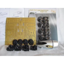 Boeing Metallic Details B-29 Superfortress Engine cars 1:72 MD-PE7204: Виробник Metallic Details