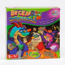 Игра 4FUN Game Club Веселые поврушки 24 карточки, 4 очков, 11 колпачков (32777): Производитель 4FUN Game Club
