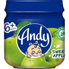Пюре Andy яблоко (4813163003384): Вид Фруктовое