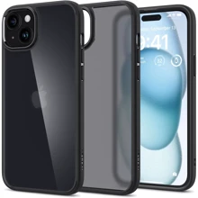 Чехол для iPhone Spigen Ultra Hybrid Frost Black (ACS06797) for iPhone 15: Цвет черный