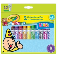Фломастери CRAYOLA Mini Kids Мої перші фломастери (washable) 12 шт (8325): Тип Смываемые