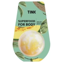 Tink Superfood For Body Melon Bath Bomb Бомбочка-гейзер для ванни 200 g: Призначення Расслабление, Ароматизация