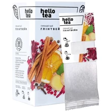 Чай Hello Tea фруктовий Глінтвейн 20х3.2 г у фільтр-пакетах (4820208950084): undefined undefined