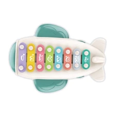 Детский Ксилофон METR+ Самолет 668-156 (Бело-бирюзовый): Производитель Metr+
