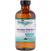 Nutricology Selenium Solution 8 fl oz (236 ml) Селен: Тип Селен