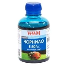 Чорнило WWM Epson Stylus Photo R200/R340/RX620 1000 Light Cyan Water-so (E50/LC-4): Колір Light Cyan (Photo Cyan)