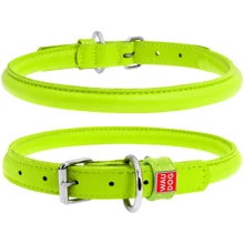 Нашийник круглий WAUDOG Glamour 13 мм 45-53 см салатовий (35075): Виробник WAUDOG