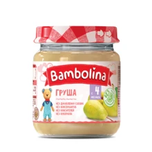 Пюре Bambolina Груша 100 г new (4813163001892): Вид Фруктовое