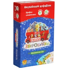 Настольная игра Банда Умников Зверобуквы English (УМ043): Производитель Банда Умников
