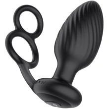 Анальная вибропробка Nexus Tornado Cock and Ball Ring: Для кого Для мужчин