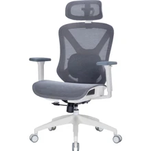 Кресло офисное OfficePro Atlas (OC630-W-DG-DG): Тип для руководителей