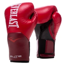 Боксерські рукавички Everlast ELITE TRAINING GLOVES полум'я червоне Уні 14 унцій (870284-70-4): undefined undefined