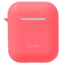 Чехол для наушников LAUT POD Neon Electric Coral (L_AP_PN_R) for Apple AirPods 2 2019: Тип Чехол
