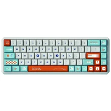 Клавіатура Motospeed Darmoshark K5 Gateron Yellow Pro Custom (dmk5cgypro): Підключення беспроводное