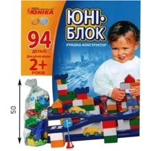 Конструктор Юніка Юні-блок, 94 деталі (0125): Виробник Юника