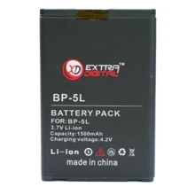 Аккумулятор ExtraDigital 1500mAh Nokia BP-5L: Производитель ExtraDigital