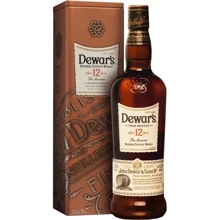 Виски Dewar's 12 Years Old 0.7л 40% gift box (PLK7640171030142): Объем, л 0.7