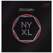 Струна для гитар Струны D`ADDARIO NYXL1052 LIGHT TOP / HEAVY BOTTOM (10-52): Тип Комплект струн