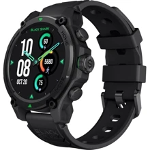 Смарт-часы Black Shark GS3 Black (UA): Дисплей 1.43" AMOLED (466x466) / 326 ppi