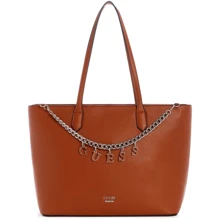 Женская сумка тоут GUESS коричневая (190231330943): Пол Женский