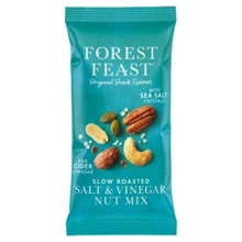 Смесь орехов жареных Forest Feast с морской солью и яблочным уксусом 40 г (5022374055955): Вес нетто 40 г