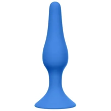 Анальный плаг Slim Anal Plug Medium - Blue, 57420602: Для кого Унисекс