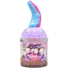 М'яка іграшка Misfittens Mini W3 – Котик у банку (03948(W3)): Тип домашние питомцы