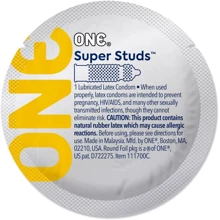 Презерватив ONE Super Studs 1 шт: Тип Для максимального захисту