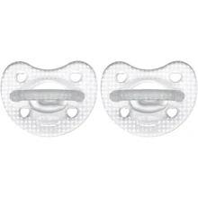 Пустышка Chicco PhysioForma Crystal 2-6 месяцев 2 штуки (73088.31): Возраст старше 2 месяцев