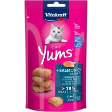 Ласощі для котів Vitakraft Yums з лососем та Омега-3 40 г (28823): Вид Снеки