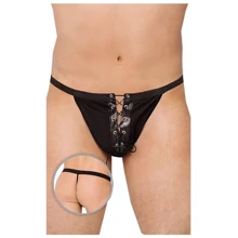 Мужские трусы SoftLine - Thong 4508, S-L (black): Для кого Для мужчин