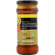 Індійський соус карі традиційний Tiger Khan Traditional Curry Sauce 340 мл (8436042305445): undefined undefined