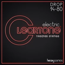 Струна для гитар Струны CLEARTONE 9480 ELECTRIC HEAVY SERIES DROP A 14-80: Тип Комплект струн