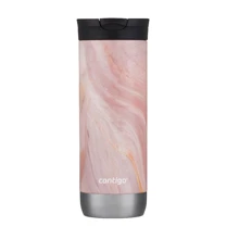 Термокухоль Contigo Huron New Couture Snapseal 591 мл Pink Marble (2159554): Тип Термокружка