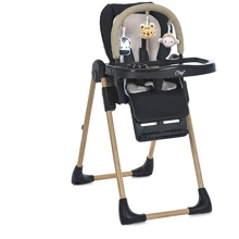 Стульчик для кормления EL Camino Craft Black (ME 1115-W Black): Тип классический стульчик