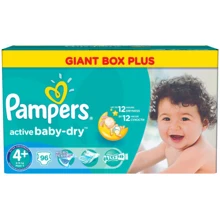 PAMPERS Active Baby-Dry Maxi Plus 96 (9-16 кг): undefined undefined
