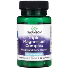 Swanson Triple Magnesium Complex Тройной комплекс магния 400 мг 30 капсул: Тип Магний