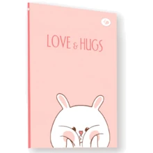Блокнот Funny rabbit А5 розовый: Производитель PAPAdesign