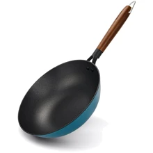 Сковорода Fissman SEAGREEN 28x8 см 4 л (4012): Тип сковороди ВОК