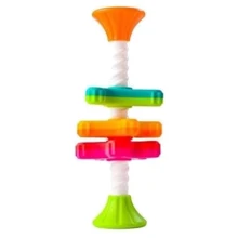 Пірамідка-спінер Fat Brain Toys MiniSpinny тактильна (FA134-1): Тип пирамидка