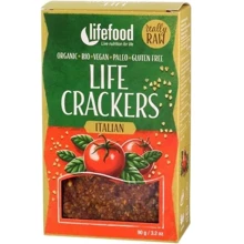 Крекеры Lifefood Итальянские органические 90 г (8595657100132): Вес нетто 90 г